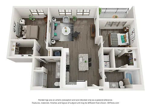 Floor plan B3