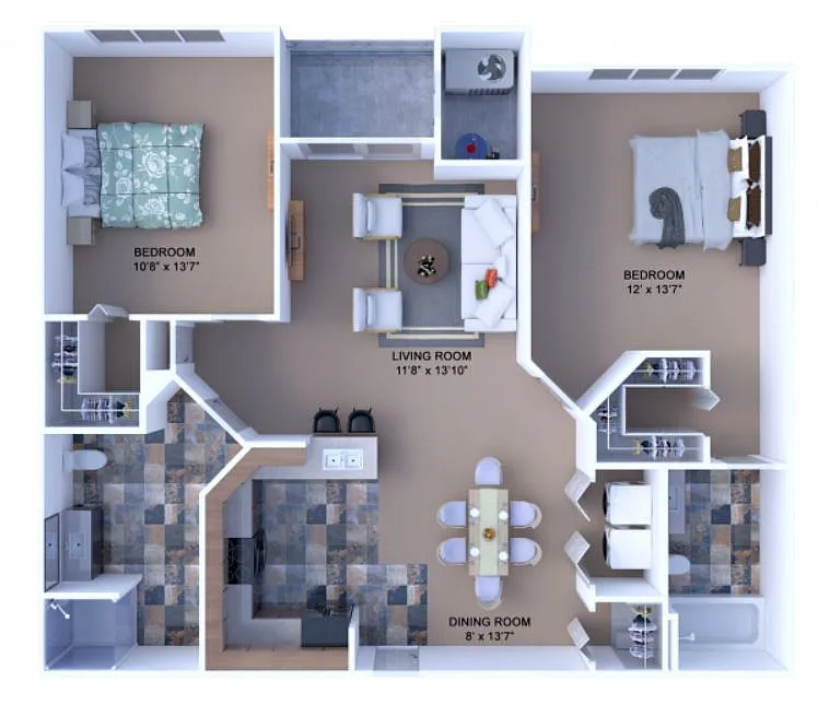 Floor plan Ashley