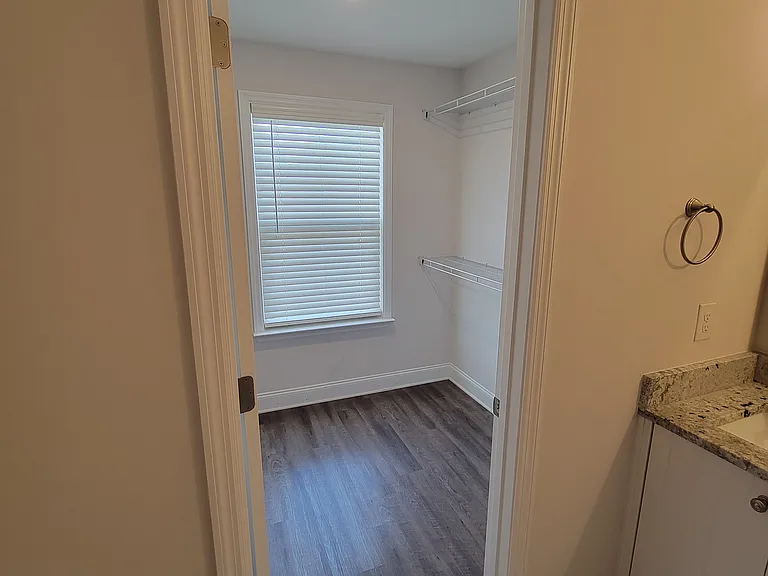 Master walk-in closet