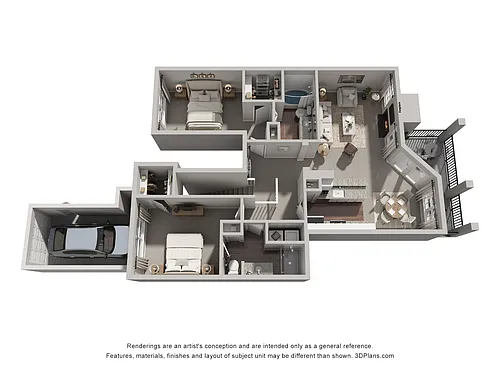 Floor plan B3