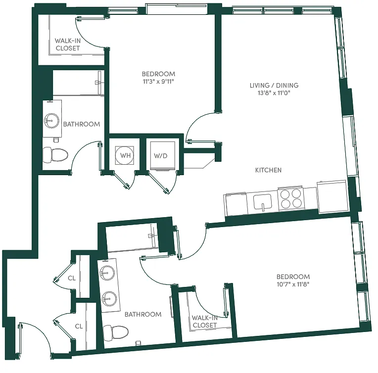 Floor plan B1