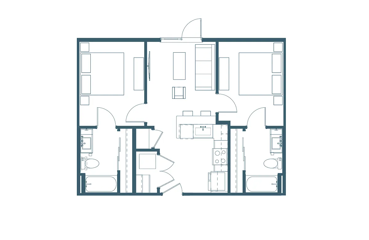 Floor plan B1