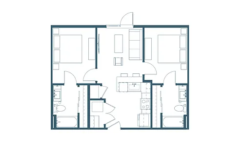 Floor plan B1