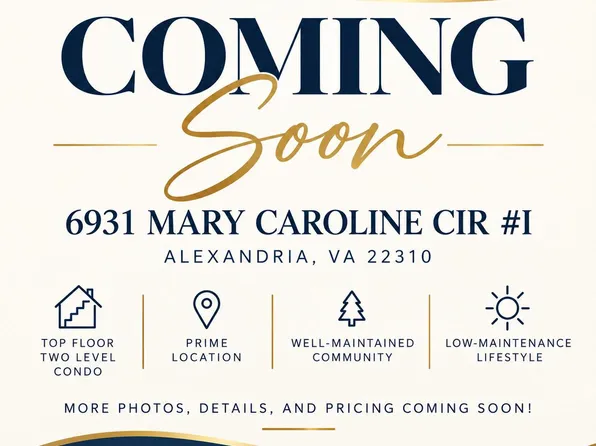 6931 Mary Caroline Cir APT I, Alexandria, VA 22310