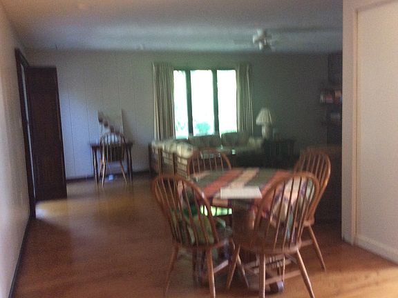 Kitchen and family room