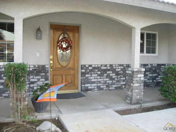 Front door & porch