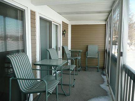 Balcony - Full width of condo