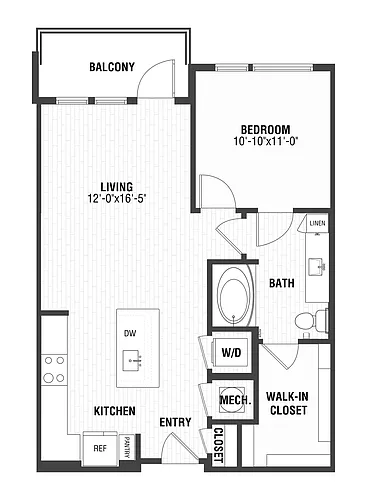 Floor plan A1A