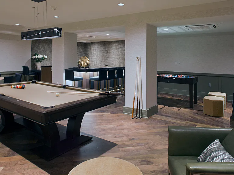 The Game Area in the Club Lounge