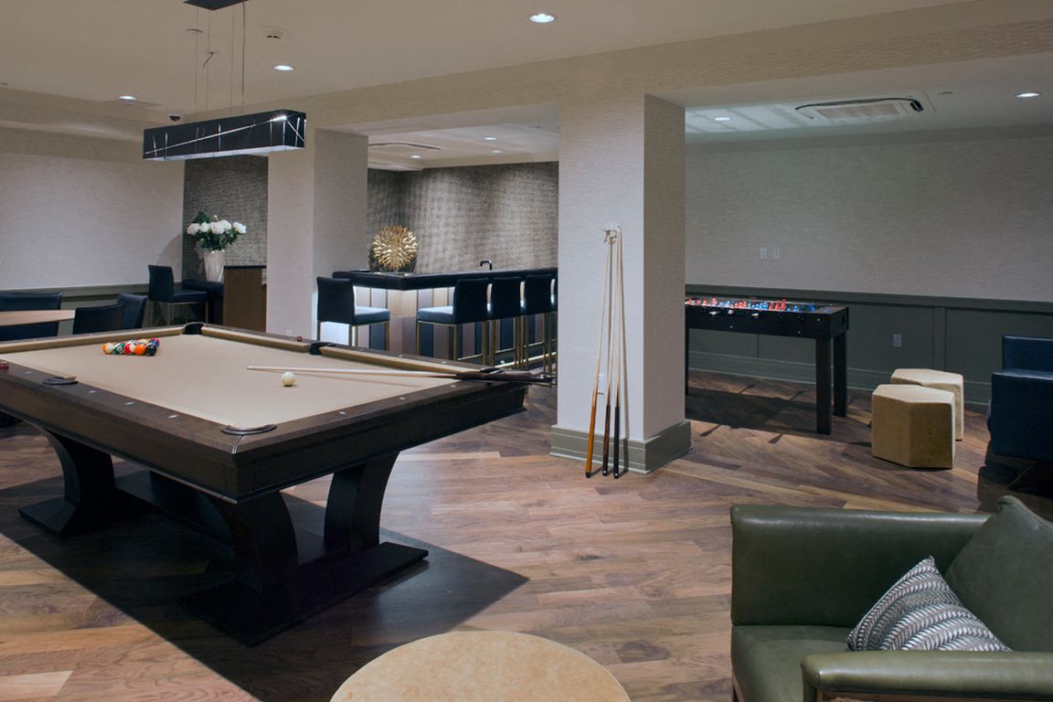The Game Area in the Club Lounge