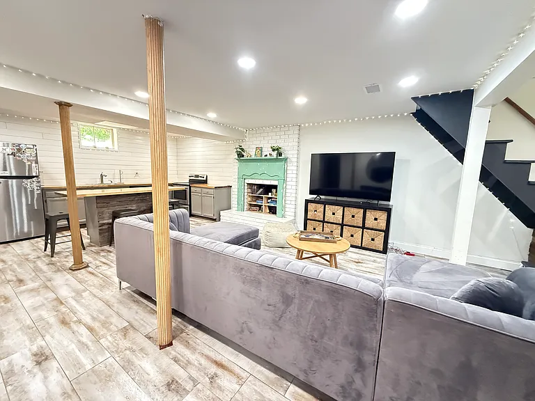 Basement Living Room