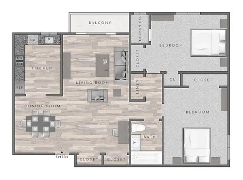 Floor plan B1