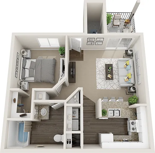 Floor plan Sol