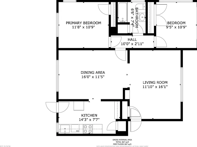 7234 Amherst Ave #1W — Photo 4