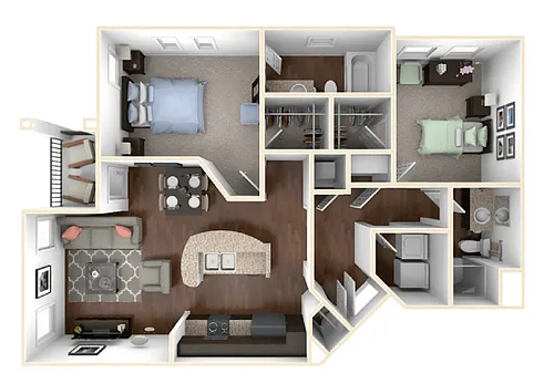 Floor plan Fillmore