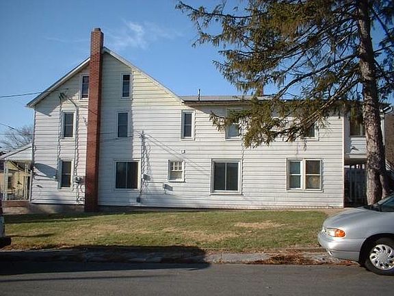 Side of the apartment building