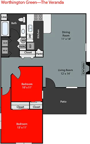Floor plan B1