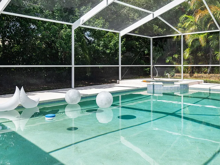 Swimming pool.