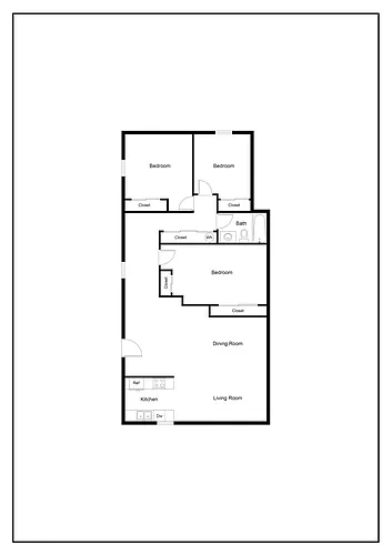 Floor plan Hood