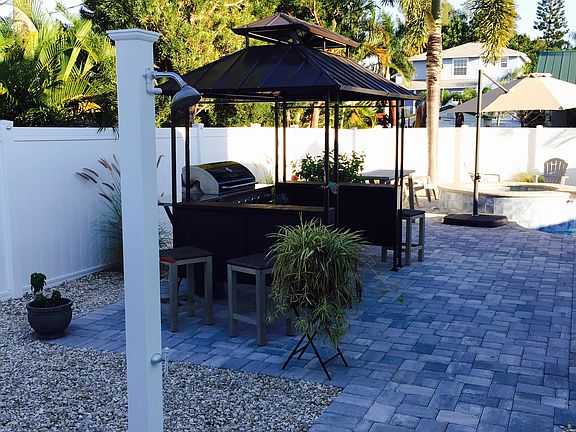outdoor shower