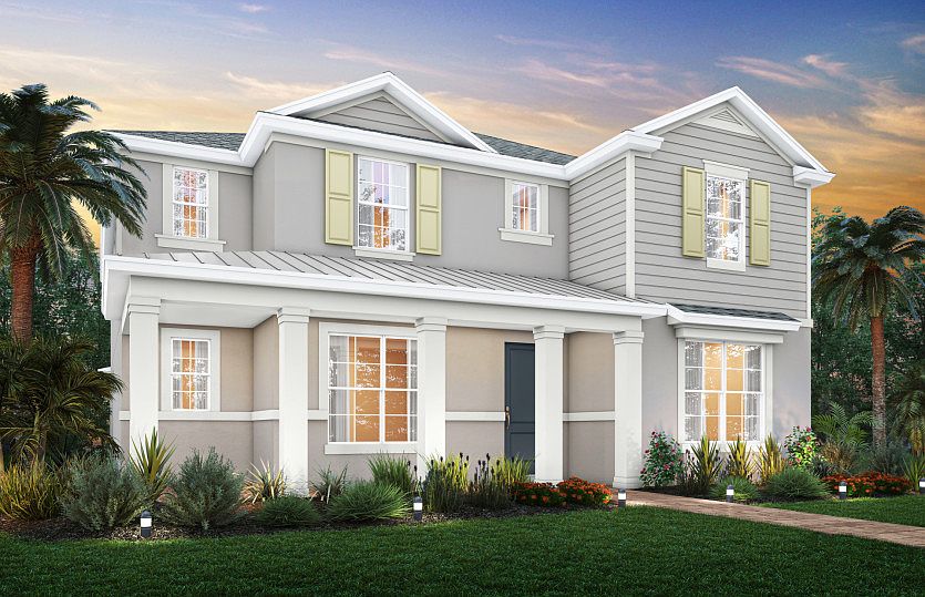 Exterior LC2A with front porch