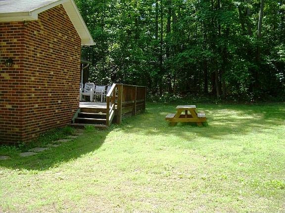 Rear and Side of House