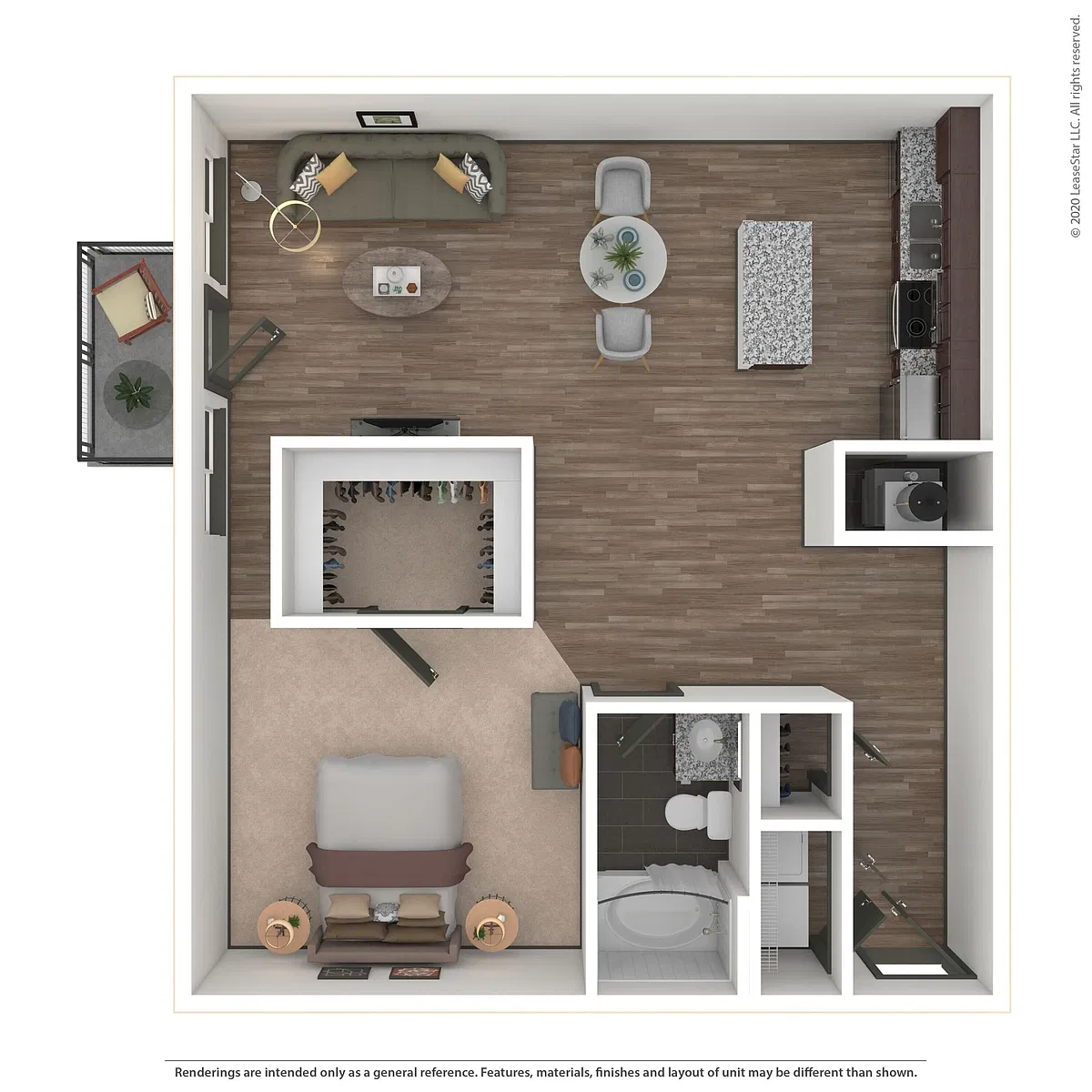 Floor plan A18