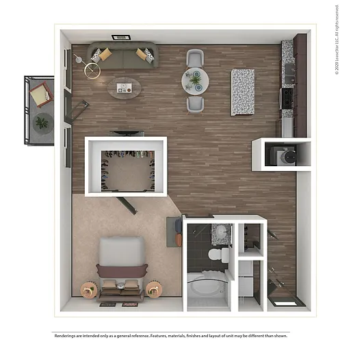 Floor plan A18