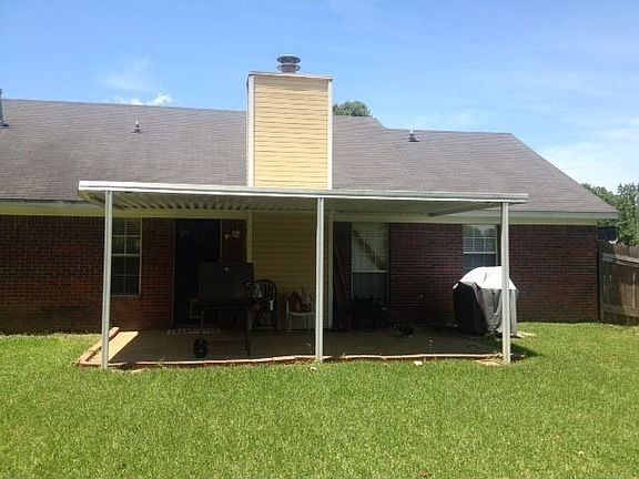 Backyard patio