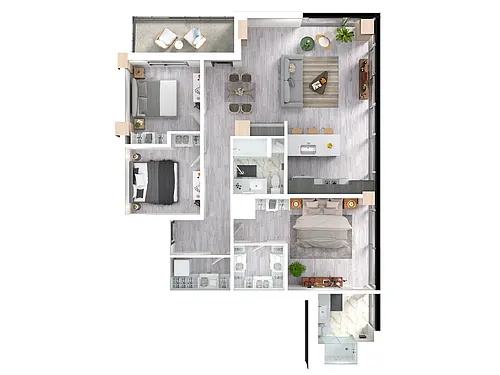 Floor plan Willow