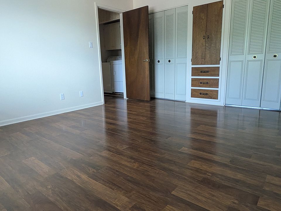 Master bedroom with 2 closets and built-ins