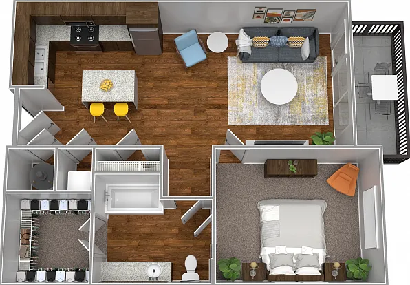 1 Bedroom 1 Bathroom 1 Bedroom 1 Bathroom