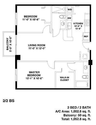 Floor plan Model BS