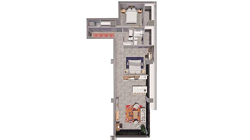 Floor plan The Austin