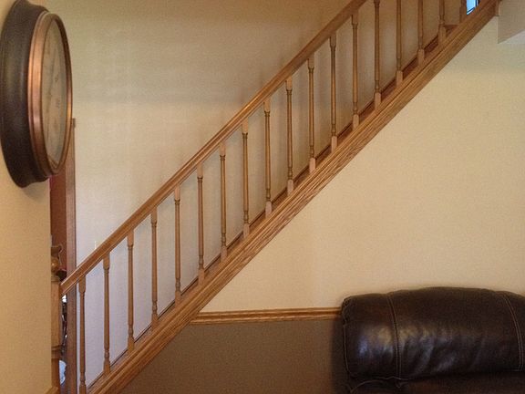 Oak staircase 
