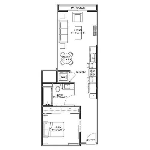 Floor plan Plan S5