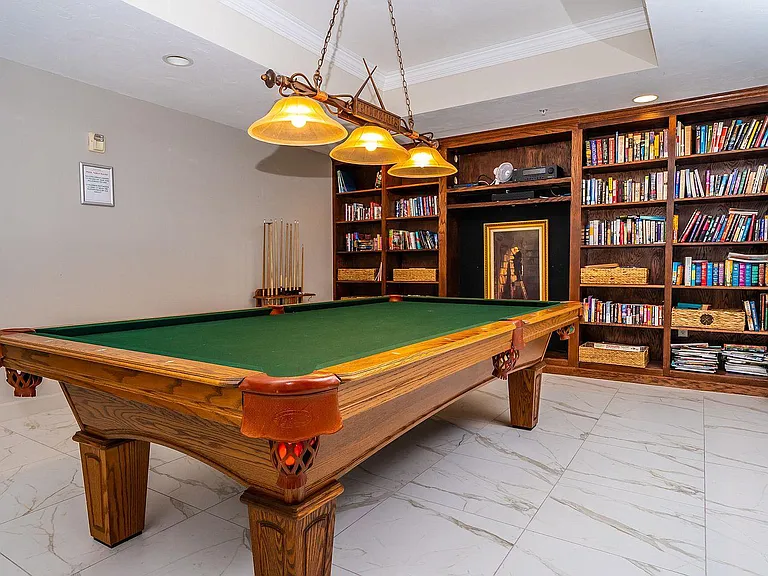 Nothing better than a quick game of pool before you hit the pool