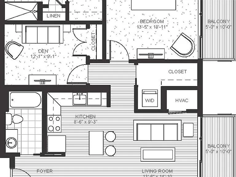 E2 - Tungsten floor plan Ellipse on Excelsior and E2