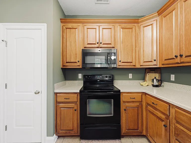Kitchen with pantry