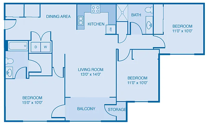 Floor plan Wilmington