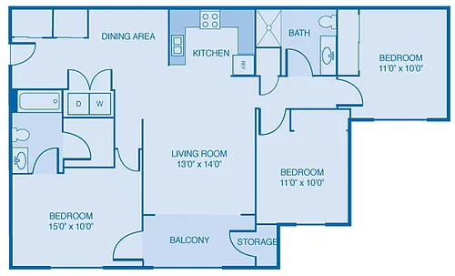 Floor plan Wilmington