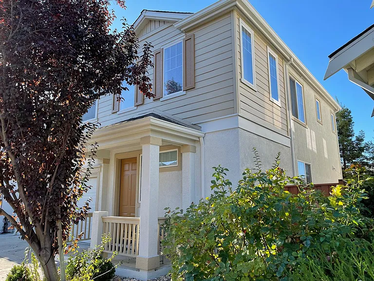 Outside side view of the house