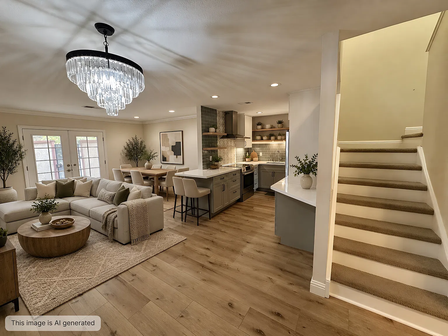 3 bed, 1237 sqft, $3,400 — Photo 2