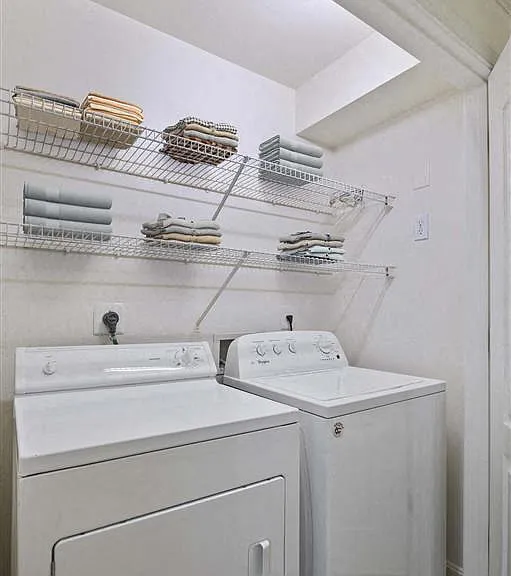 Full size washer and dryer at The Crossings at Russett in Laurel, MD