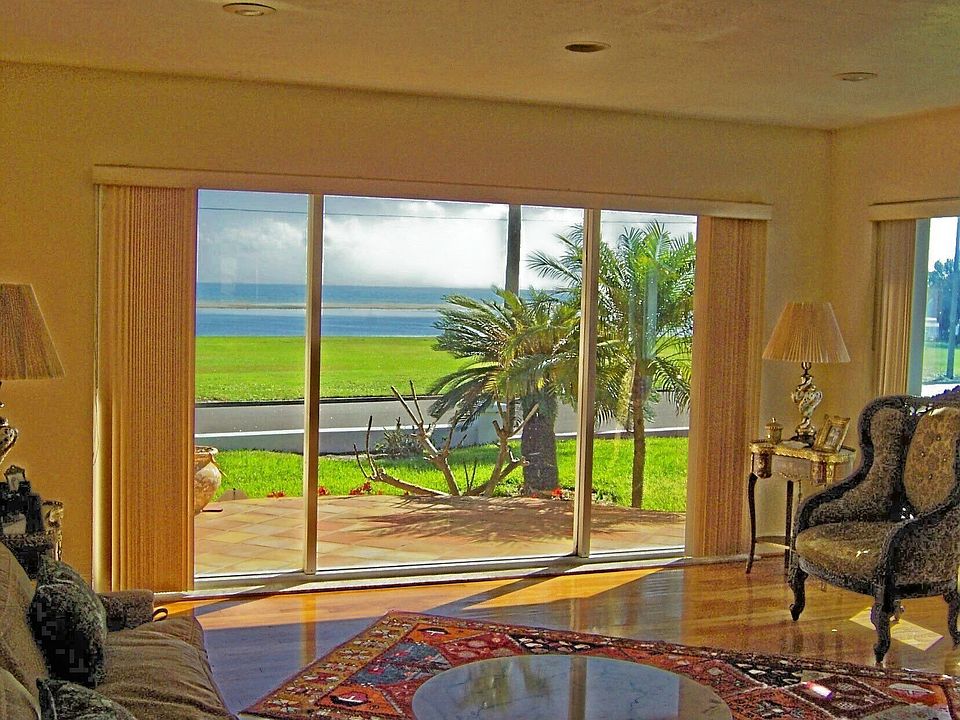 View from living rm.