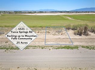 4521 E Yucca Springs Rd, Pahrump, NV 89061