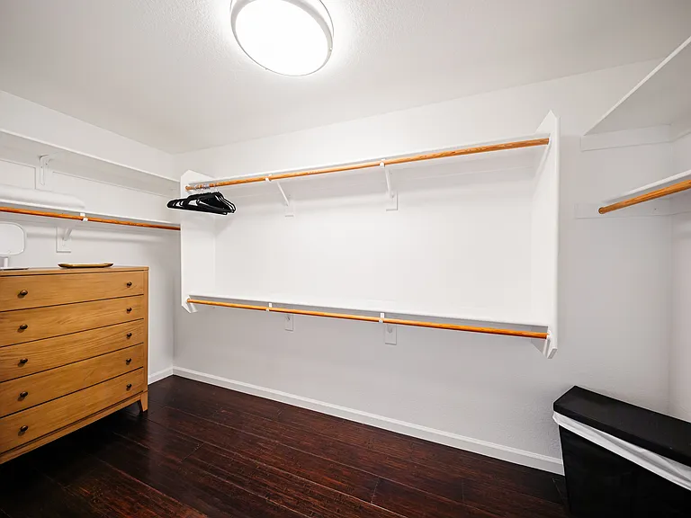 Large Walk-In Closets