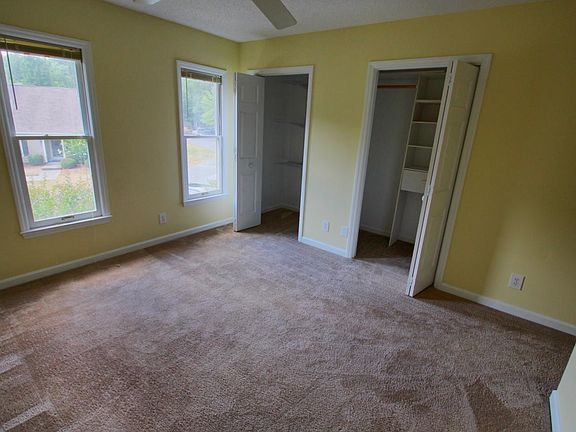 Master Bedroom with extra large his & hers closets