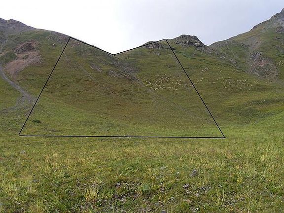 Boundaries of lower 40 acres