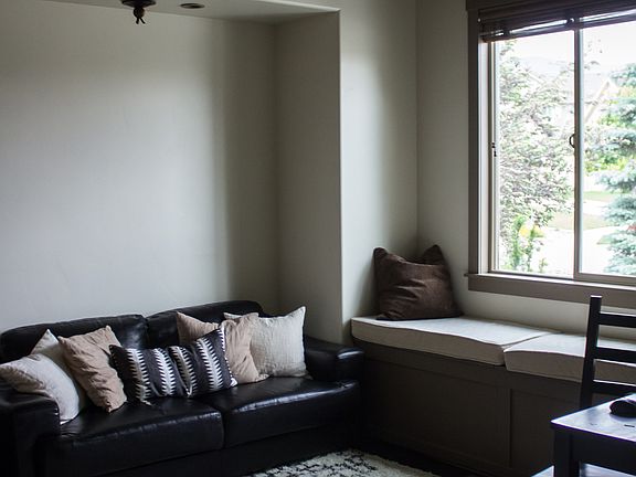 Storage in window seat